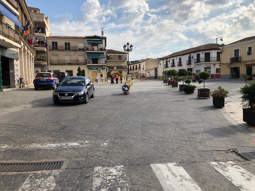 Archivo - Plaza Mayor de Morata de Tajuña