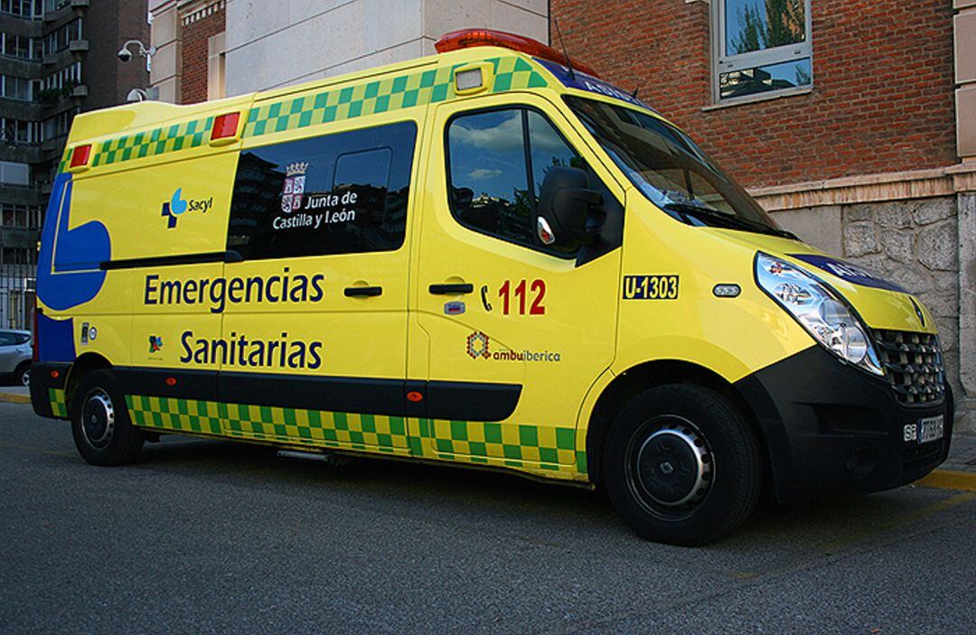 Unidad Medicalizada de Emergencias que se desplazó a la localidad