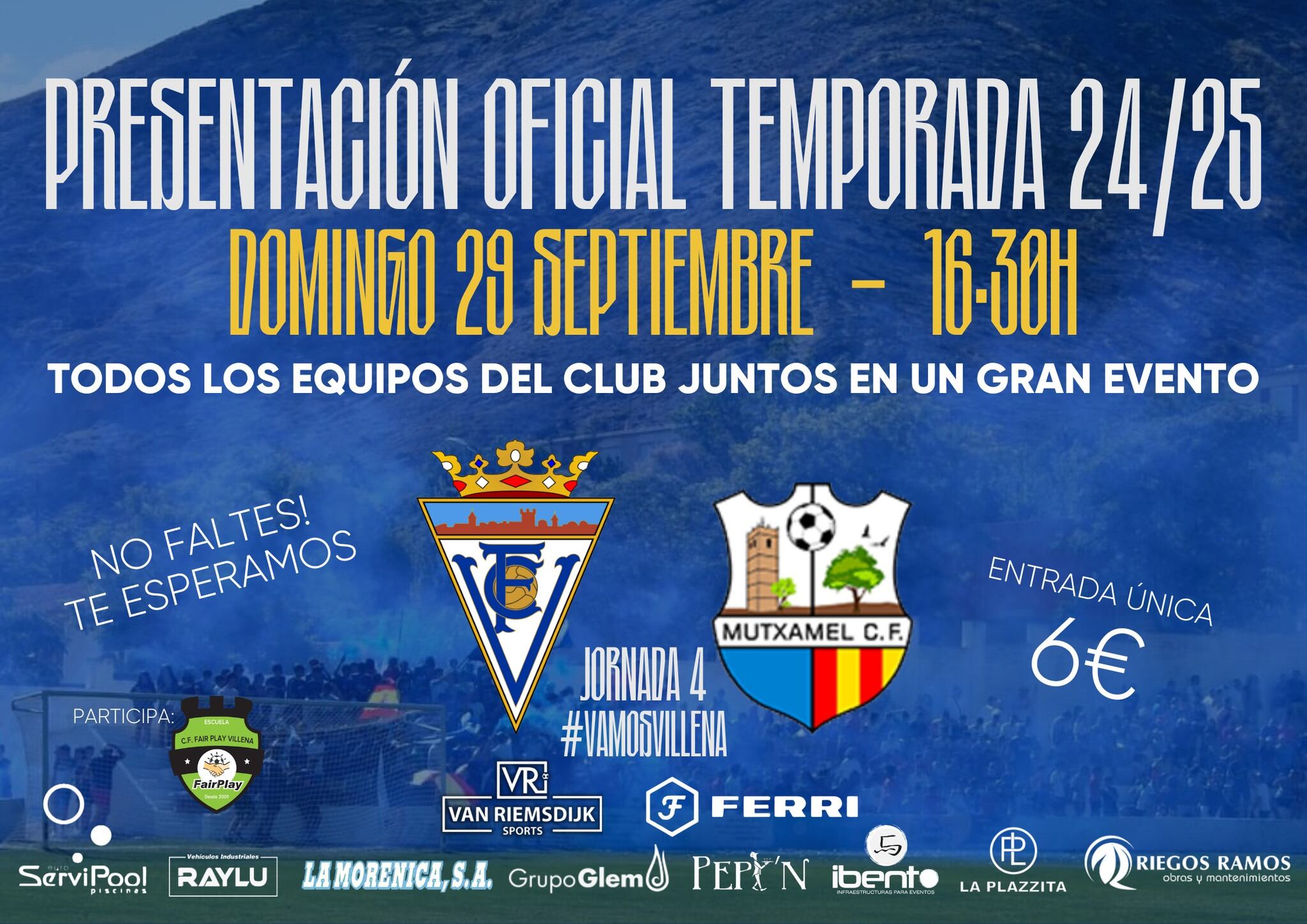 Cartel de la presentación