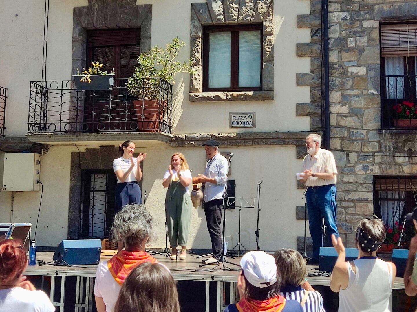 Se entregaba el Premio Truco a Mixel Etxekopar