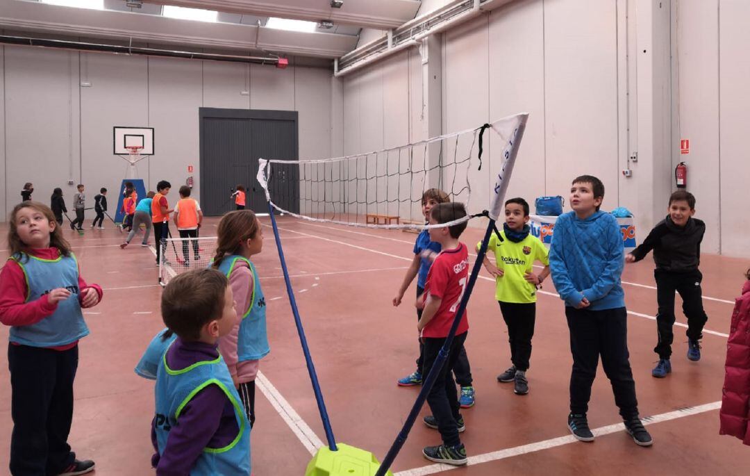 Una de las actividades de Gesdeporte celebradas en el Polideportivo.