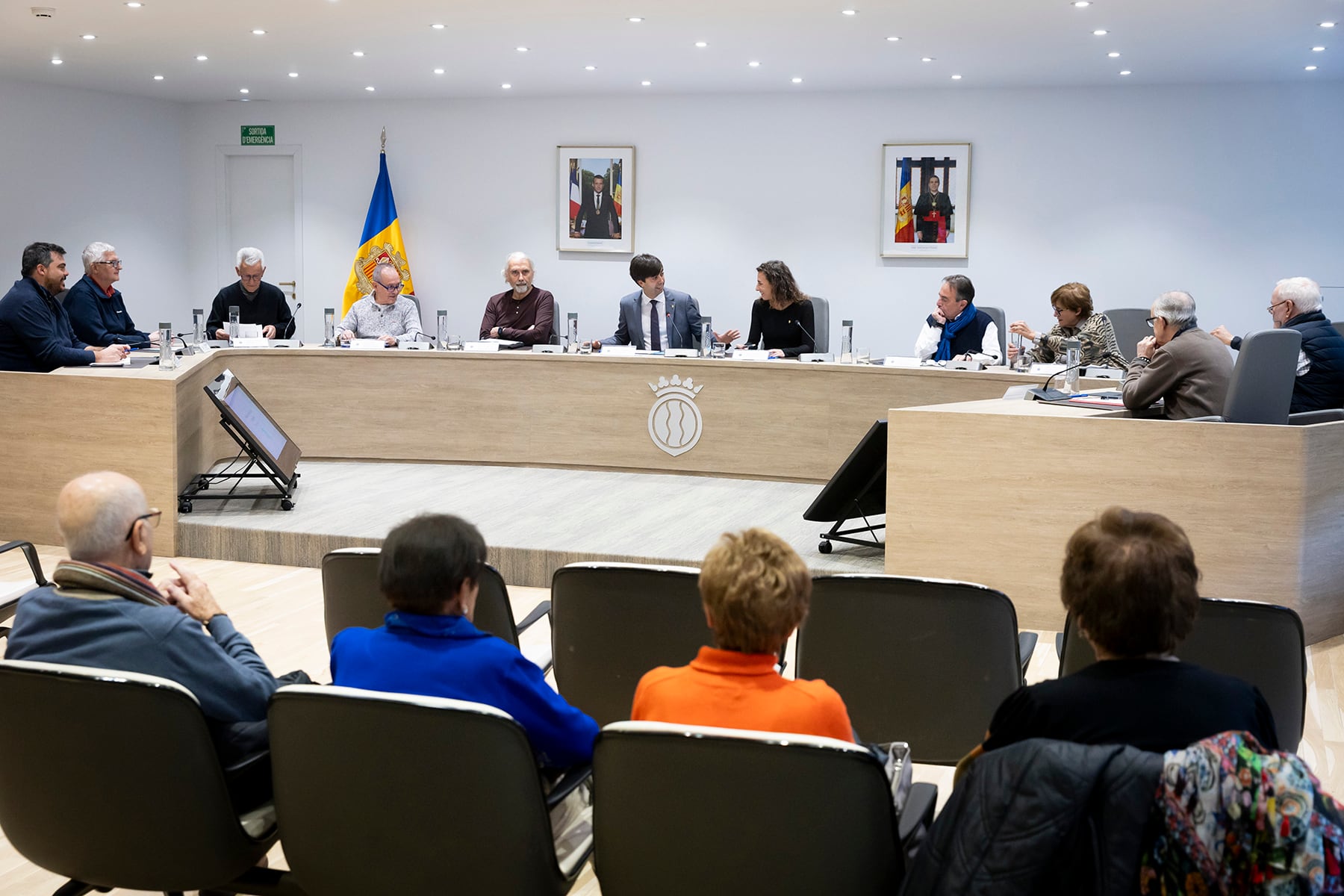 Sessió de Consell de la Gent Gran d’Andorra la Vella