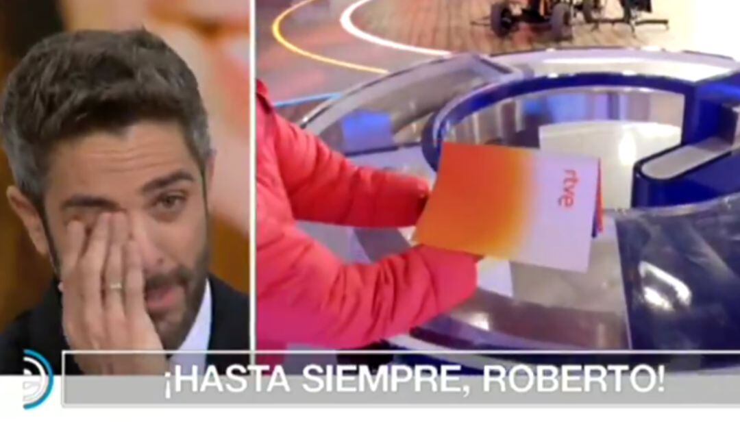 Roberto Leal se despide de &#039;España Directo&#039; entre lágrimas