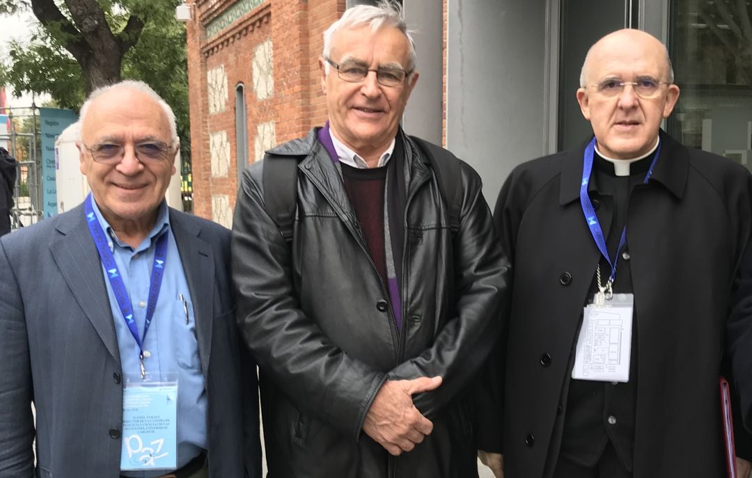 Juan José Tamayo, Joan Ribó y Carlos Osoro