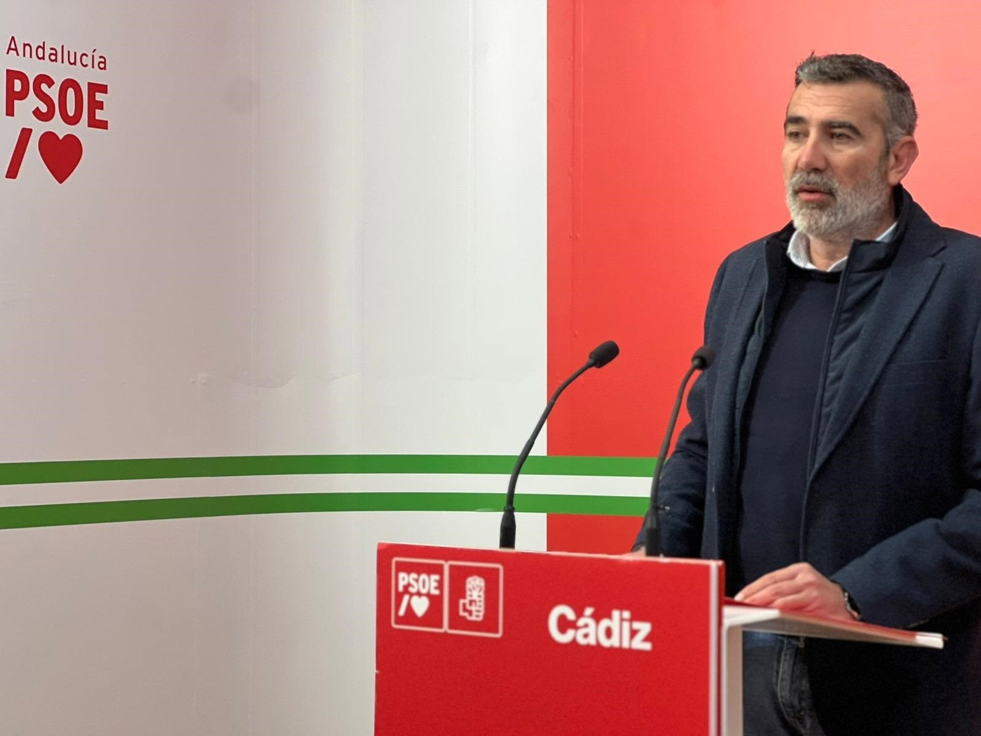 Javier Pizarro en rueda de prensa