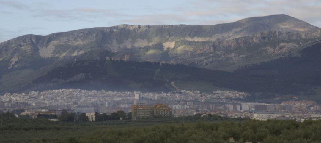 Panorámica de Jaén capital.