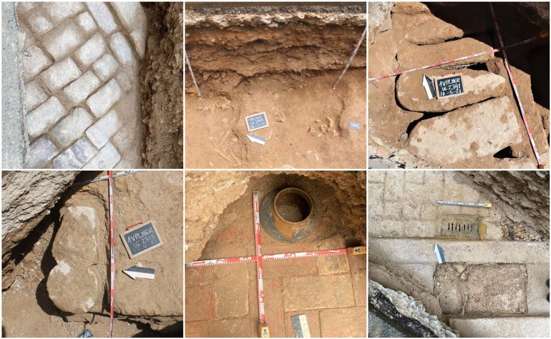 Nuevos hallazgos arqueológicos en las obras en el entorno del Mercado Central de València