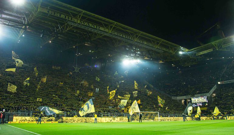 The Wall, el muro del Borussia Dortmund en el Signal Iduna Park