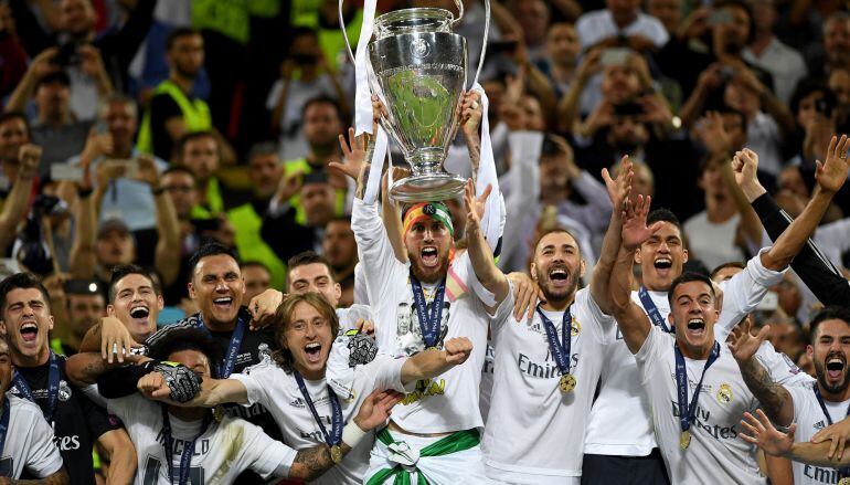 El Real Madrid, campeón de la Champions.