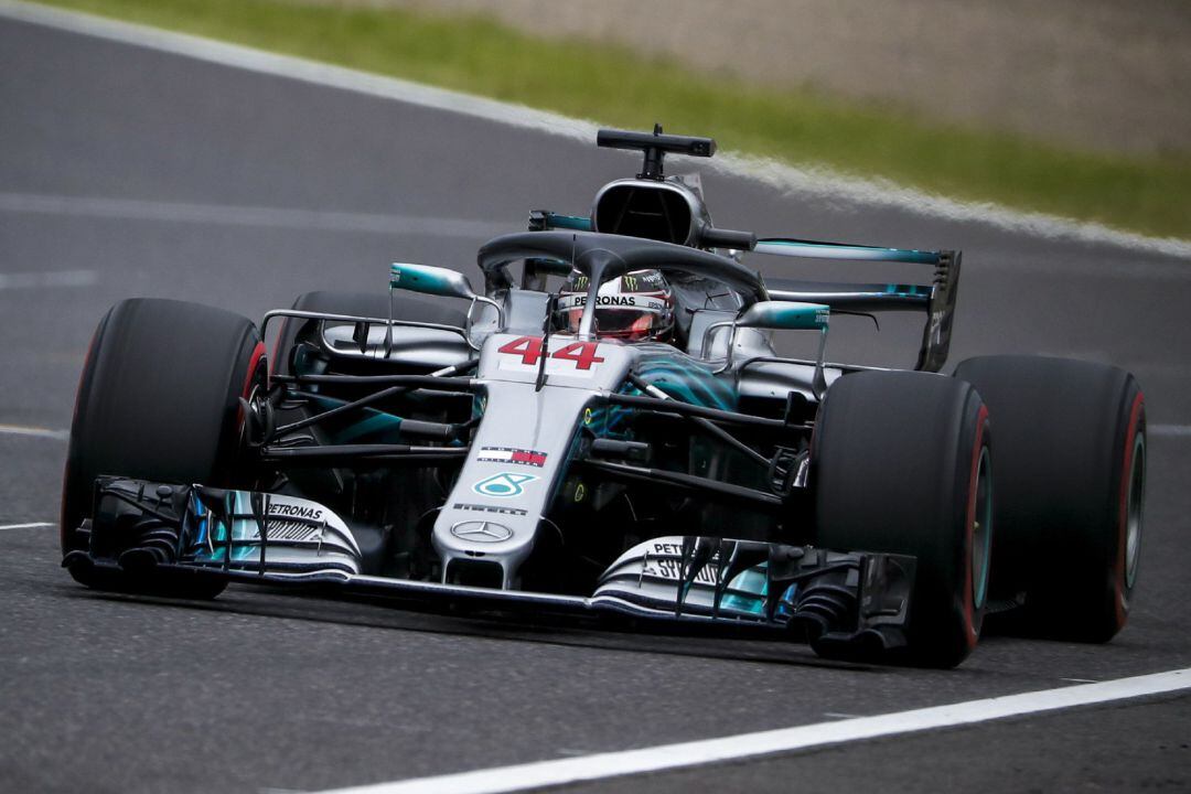 Hamilton, durante los libres