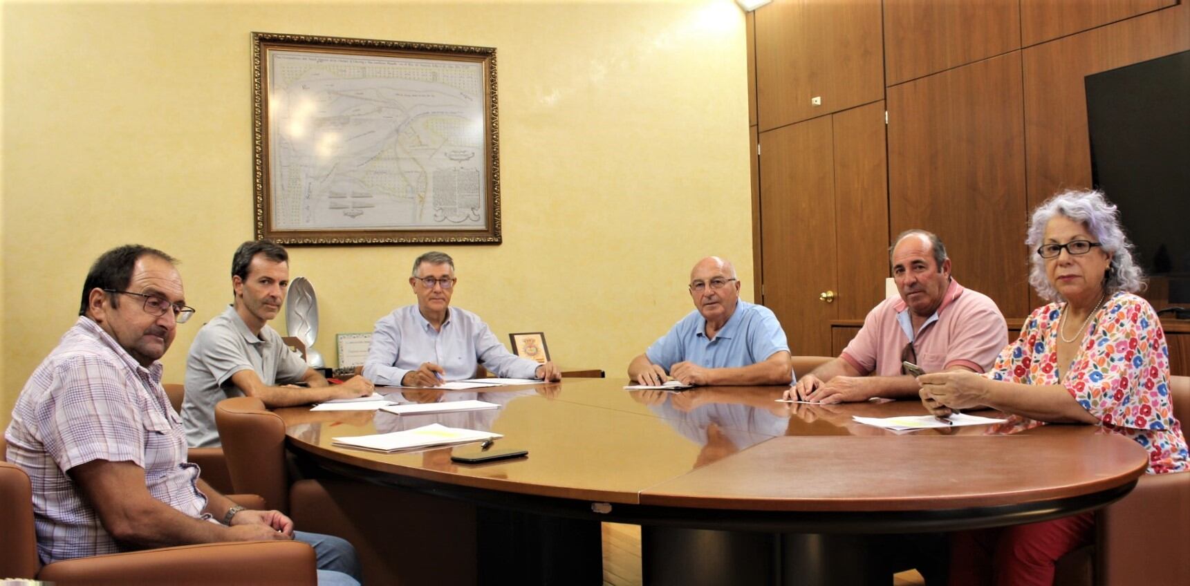 Reunión de la CHS con agricultores de Jumilla