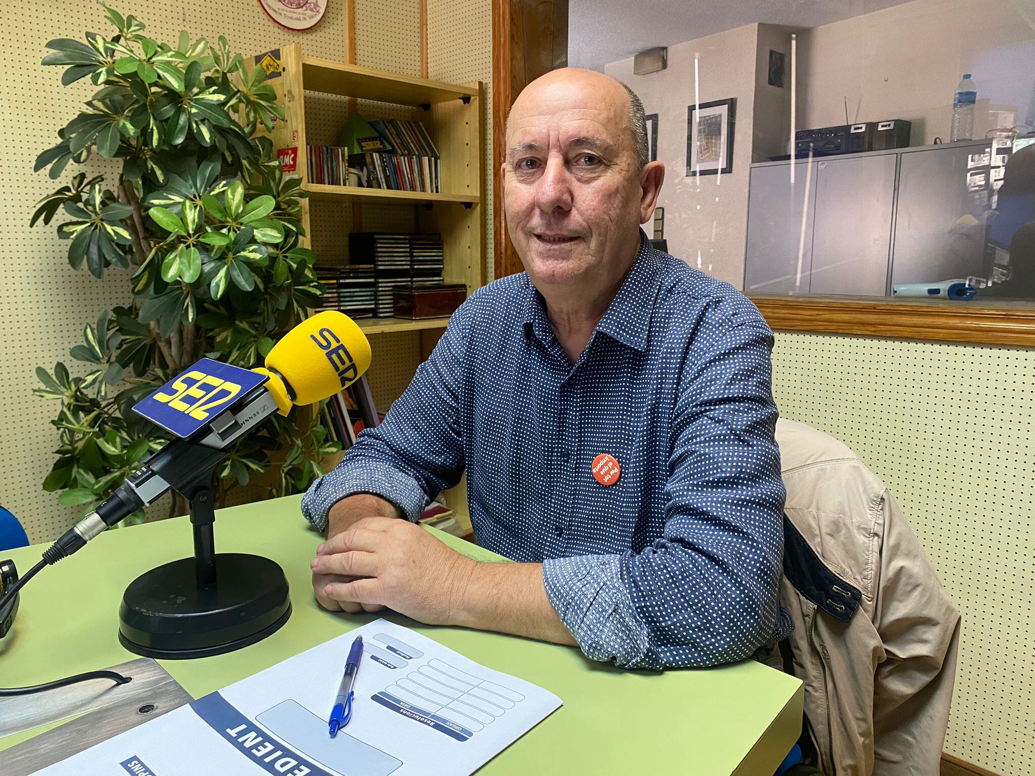 Pepe Garrigós, portavoz de Compromís en L&#039;Alcúdia de Crespins