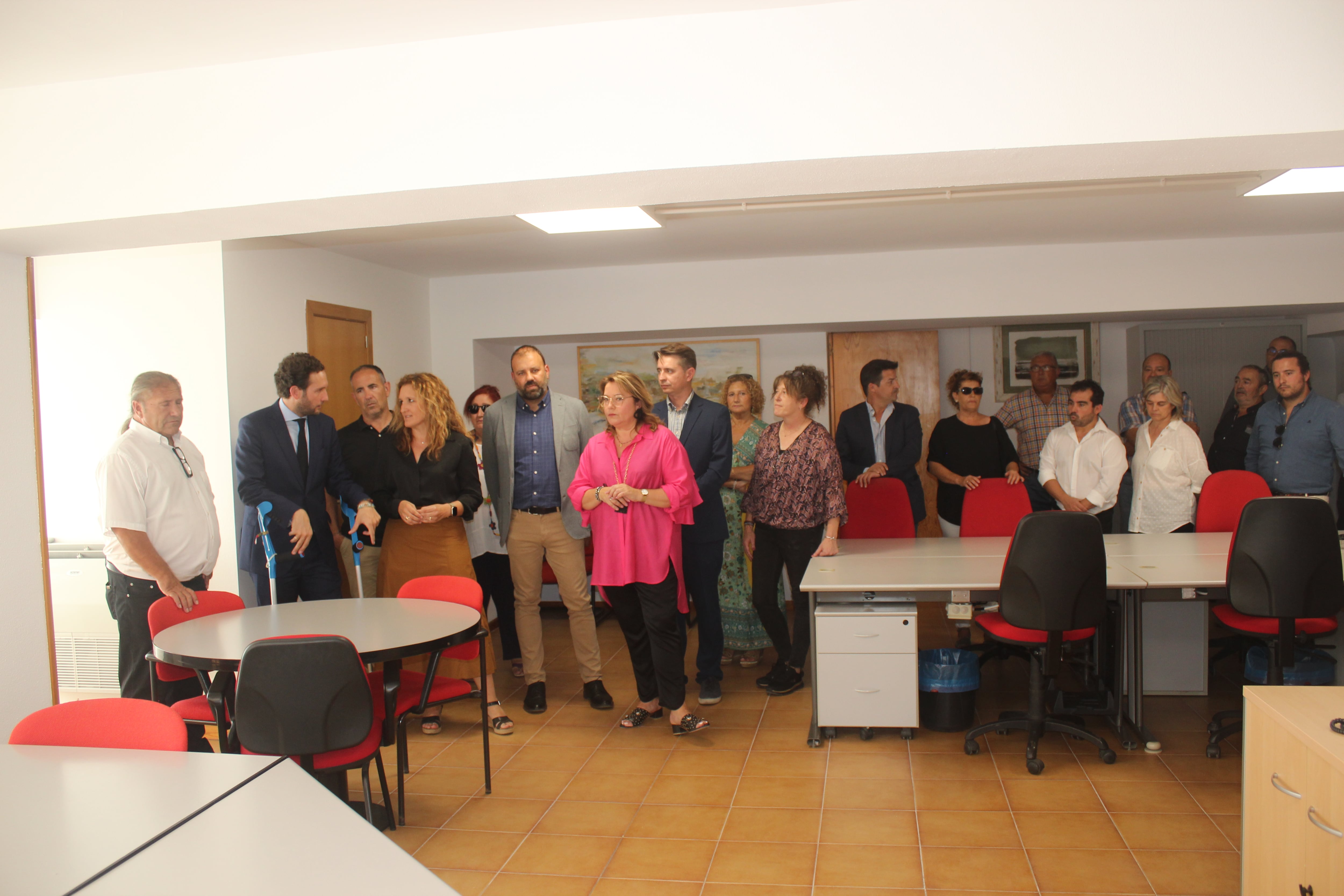 Inauguración de las instalaciones del CEDER Monegros en Grañén