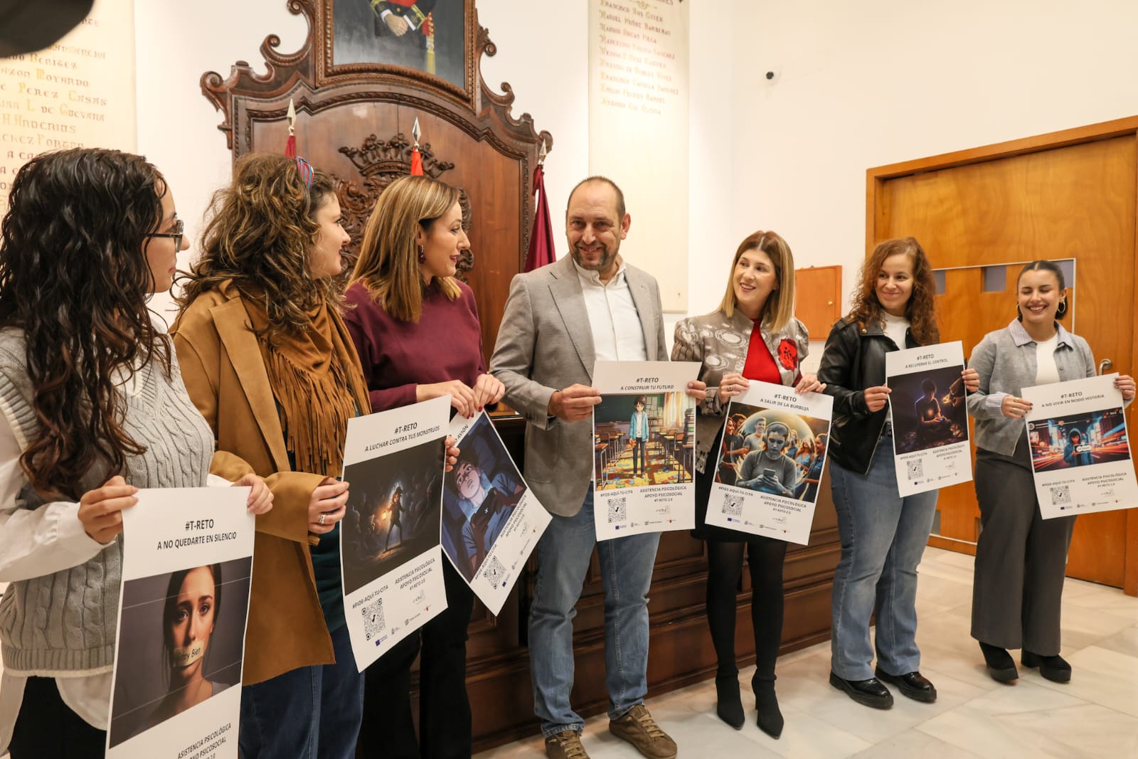 Presentación de la campaña educativa T-Reto 2.0