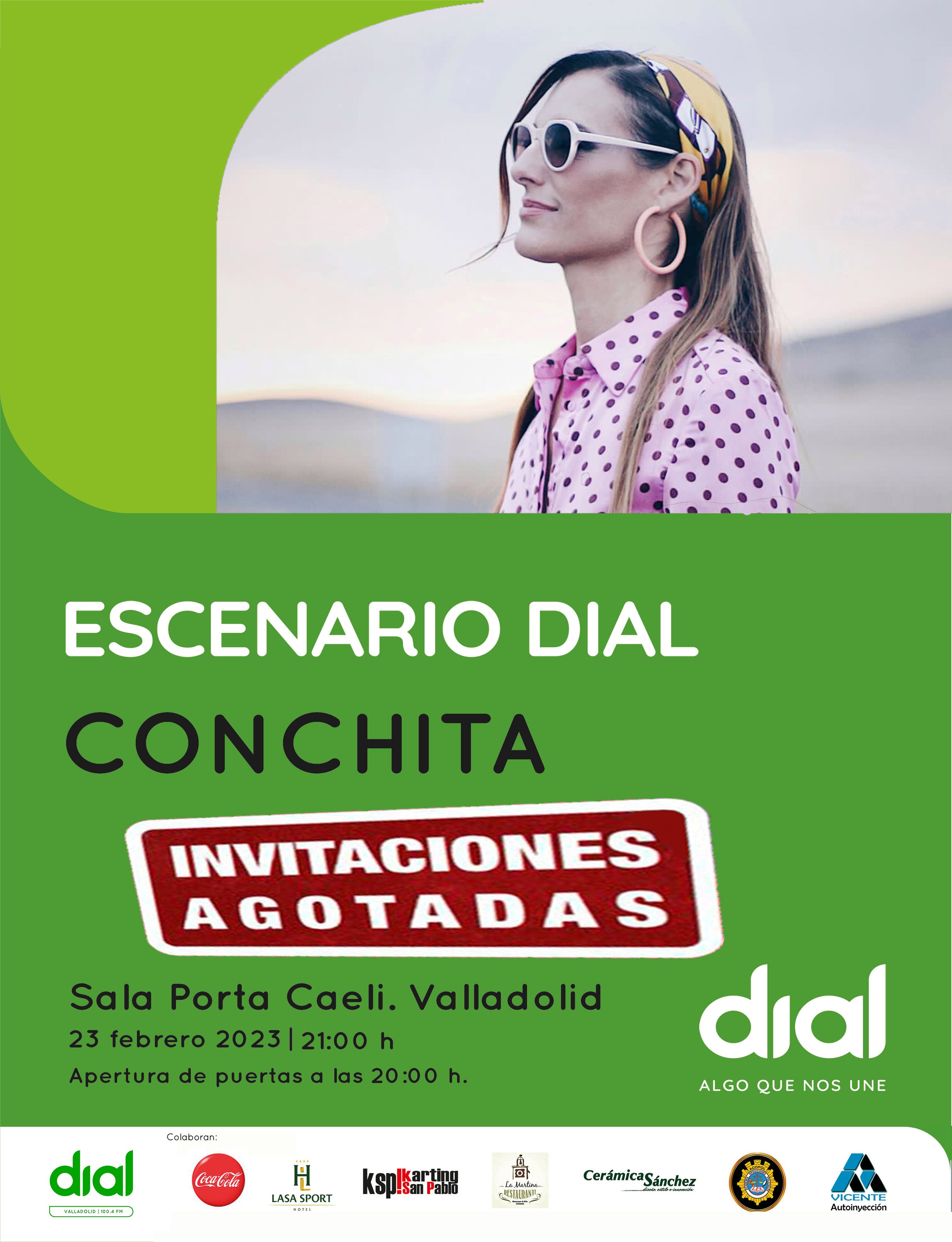 Escenario DIAL en Valladolid: Conchita