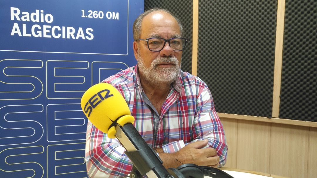 El presidente del Consejo Local de Hermandades y Cofradías de Algeciras, Manuel Delgado.