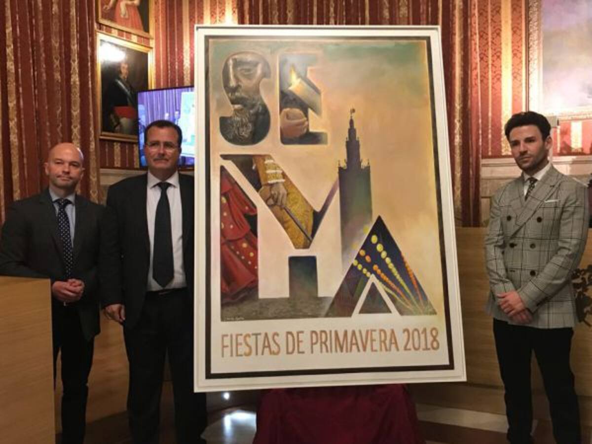 La palabra Sevilla, eje del cartel de las Fiestas de Primavera 2018