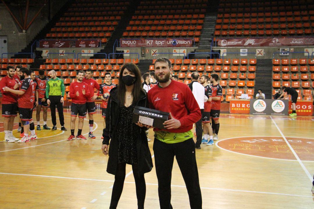 Ibrahim Moral, MVP del último partido
