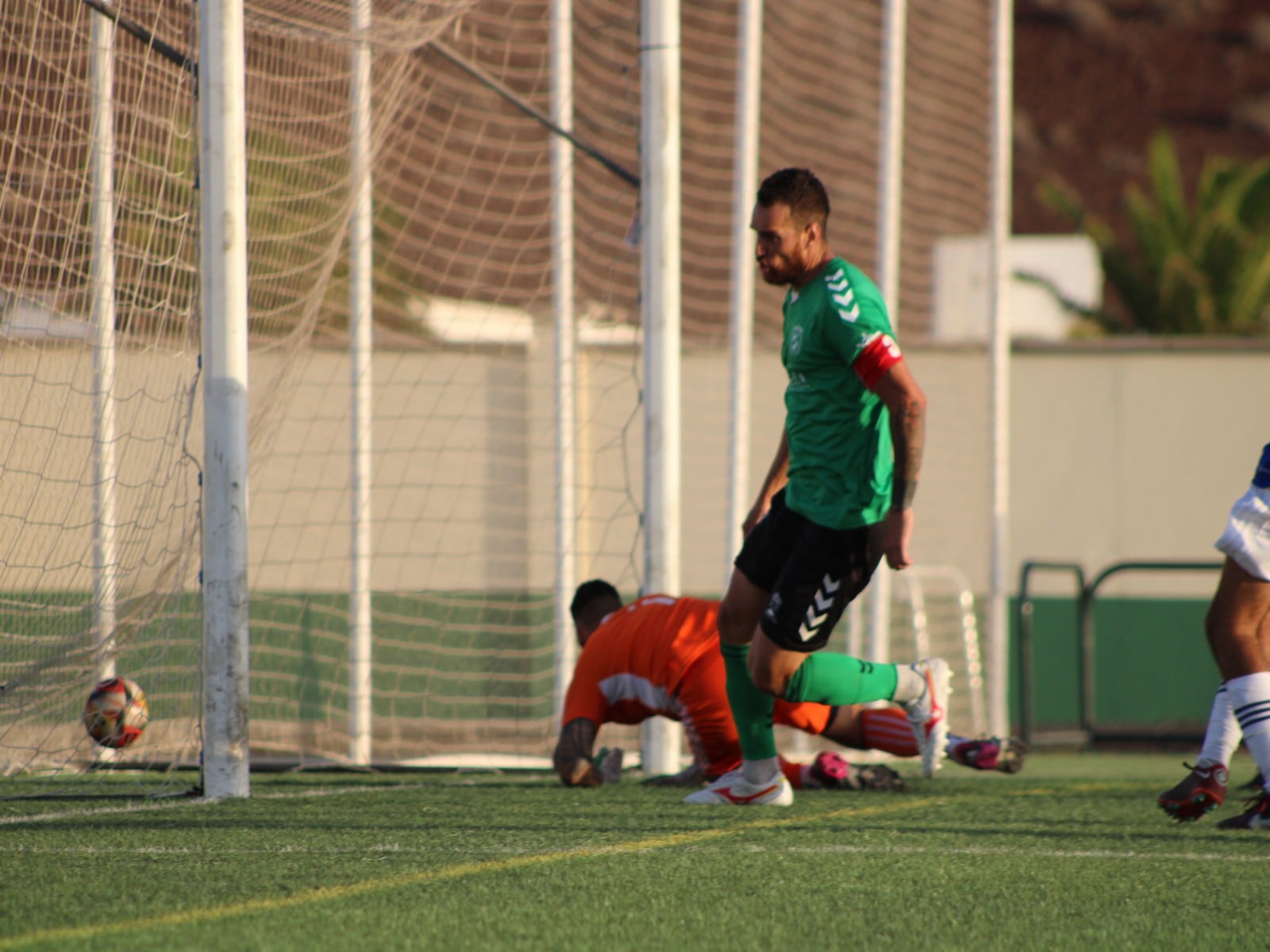 El gol de la victoria del Unión Sur Yaiza.