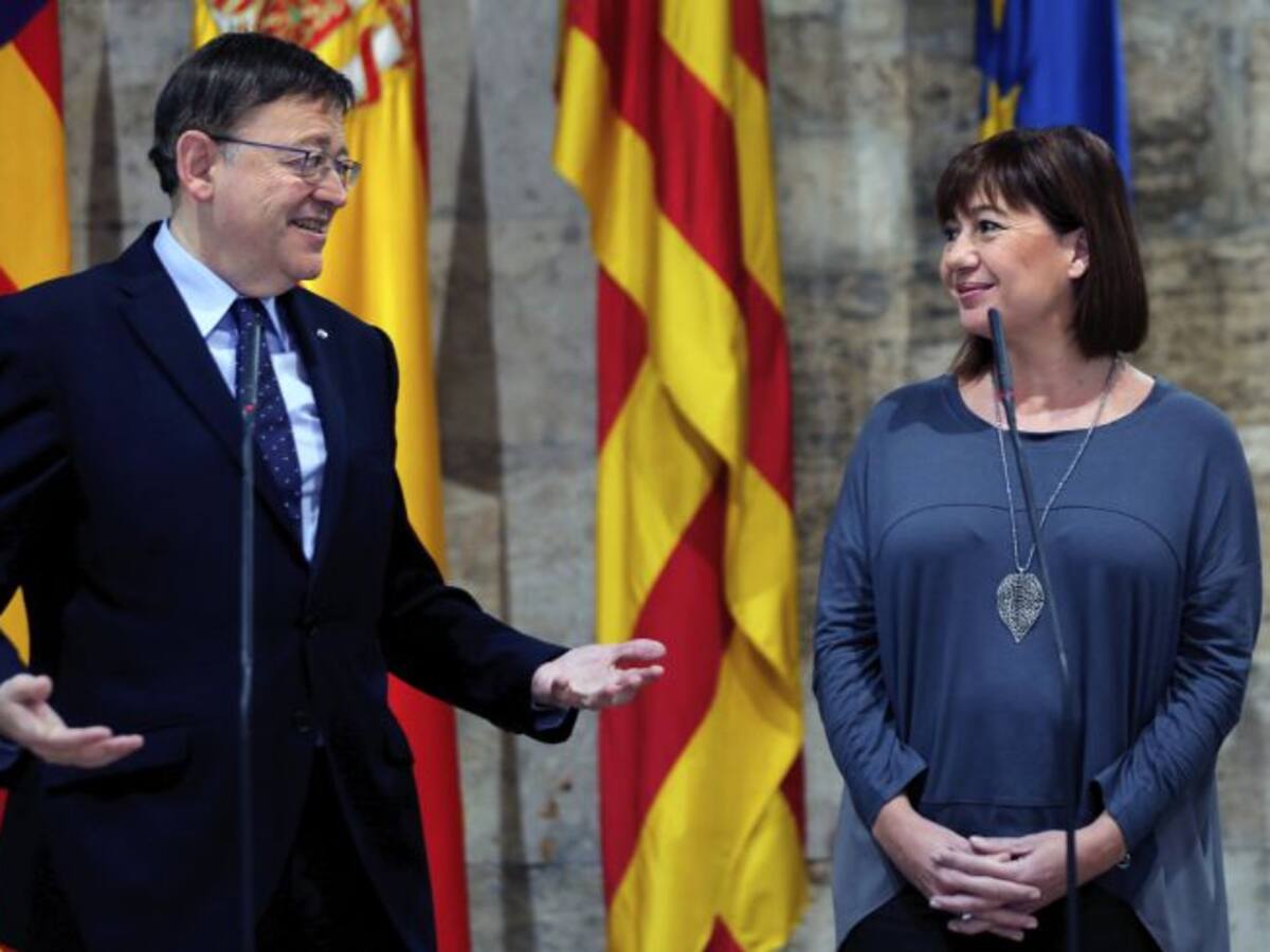 Puig y Armengol mantienen el frente común Valencia-Baleares para mejorar la financiación
