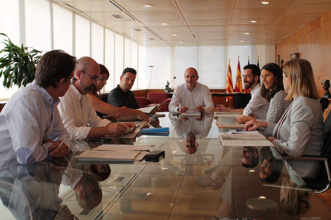 Imagen de archivo de una reunión del Consell Executiu