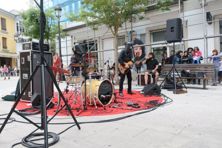 Un momento del festival de Blues de Lugo