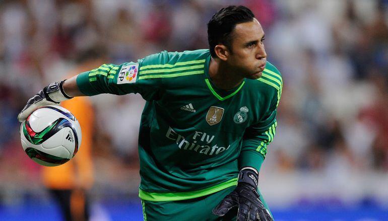 El portero del Real Madrid Keylor Navas.