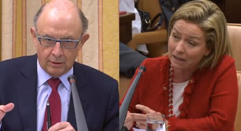 Cristóbal Montoro y Ana Oramas