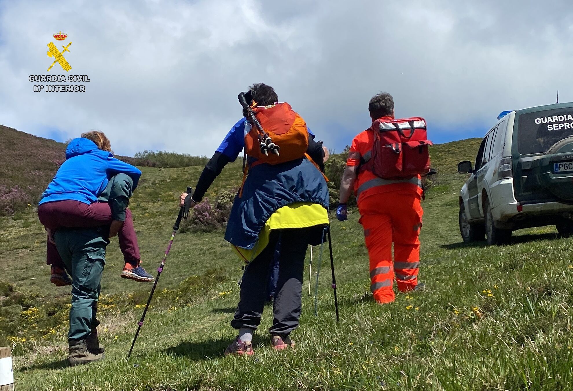 Rescate realizado por la Guardia Civil de Palencia este fin de semana