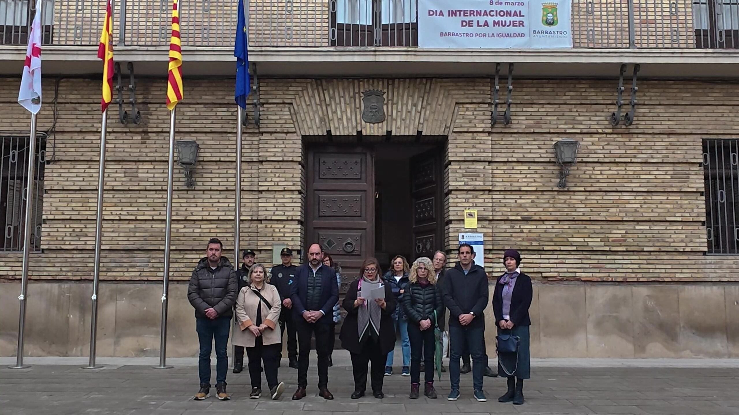 Acto institucional celebrado en Barbastro