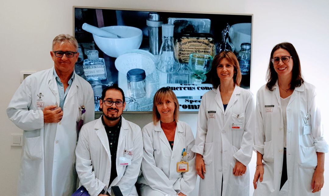 Equipo profesional de Farmacovigilancia del hospital de Gandia 