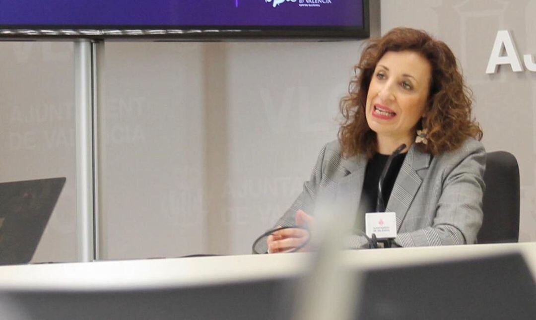 Maite Ibáñez, concejala de Educación en el Ayuntamiento de València