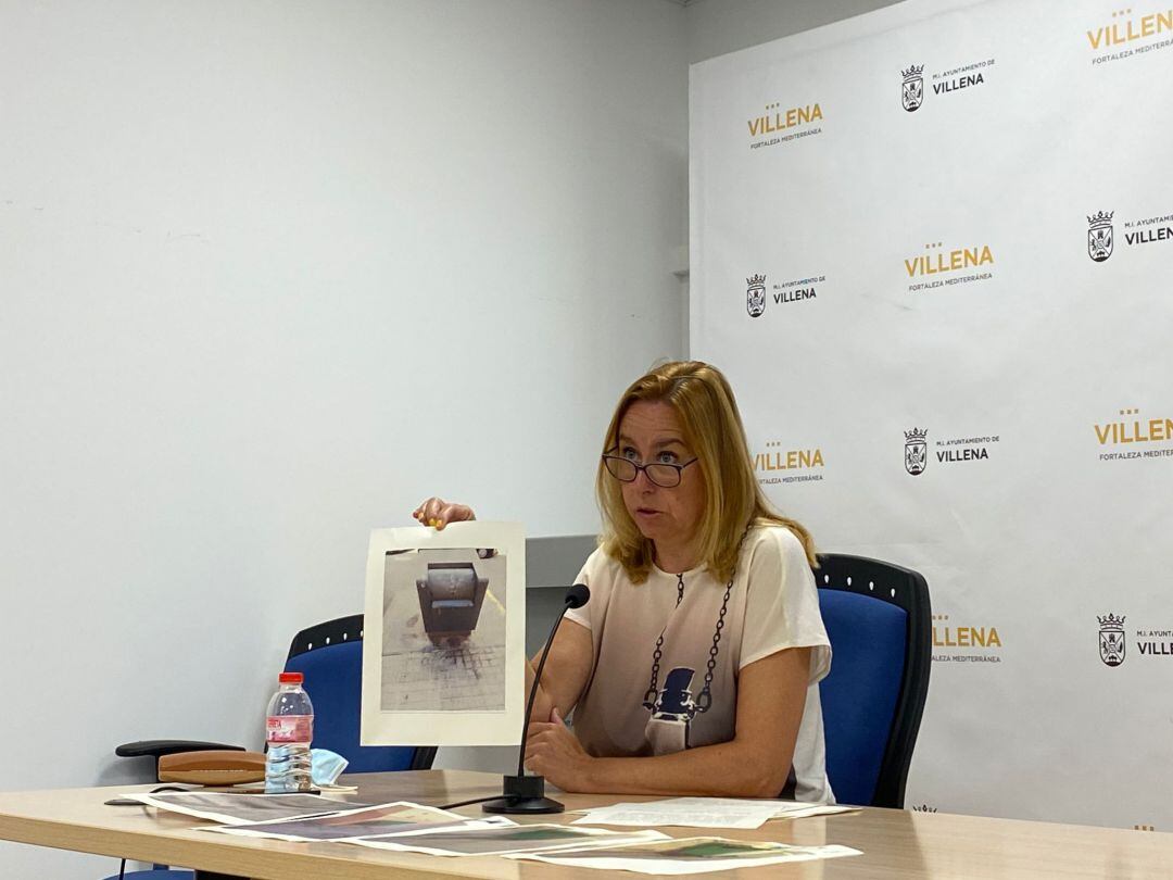 La concejala del PP María José Hernández