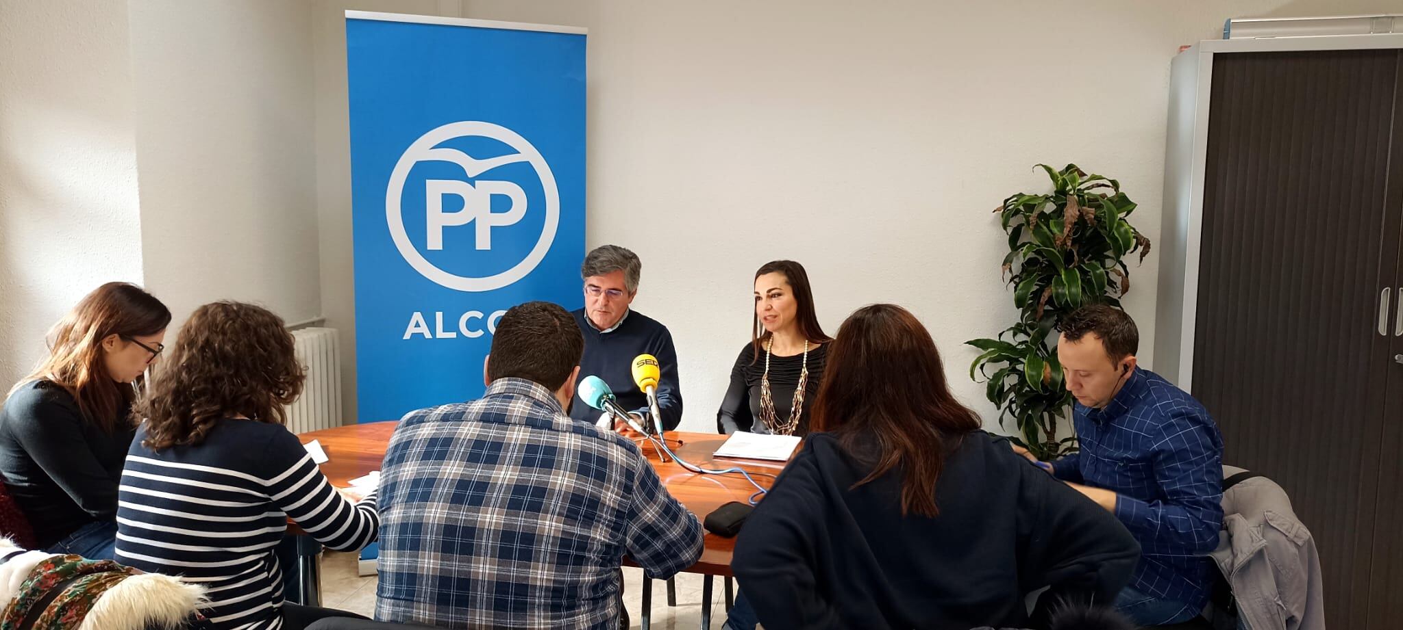 Carlos Pastor y Lirios García este miércoles en rueda de prensa