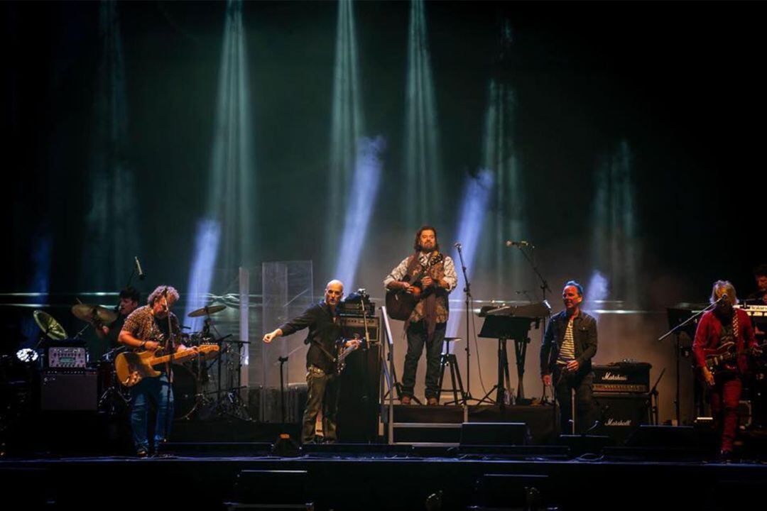 Alan Parsons y su banda en el concierto de Tío Pepe Festival