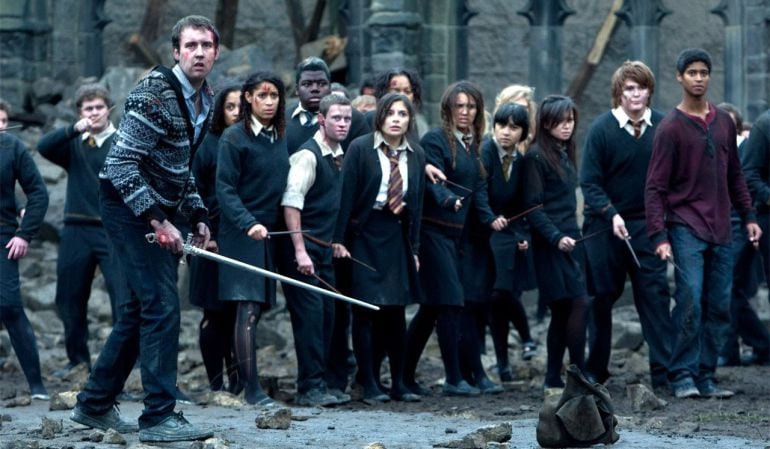 La batalla final de &#039;Harry Potter&#039;.