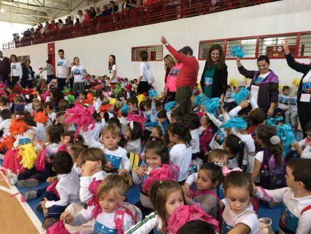 Más de 300 alumnos alcaudetenses solidarios con una meta: Acabar con la leucemia infantil