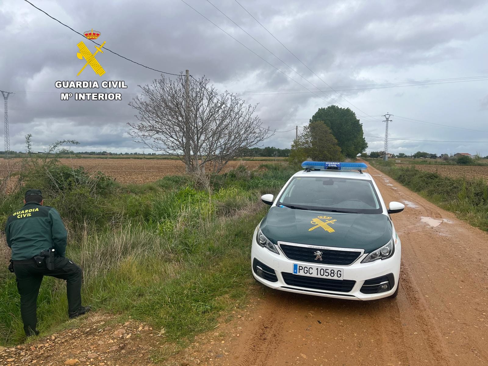 Acequia donde sucedieron los hechos en Villazala