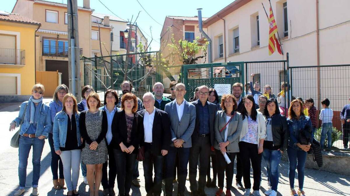 El colegio de Benabarre ya es oficialmente centro integrado