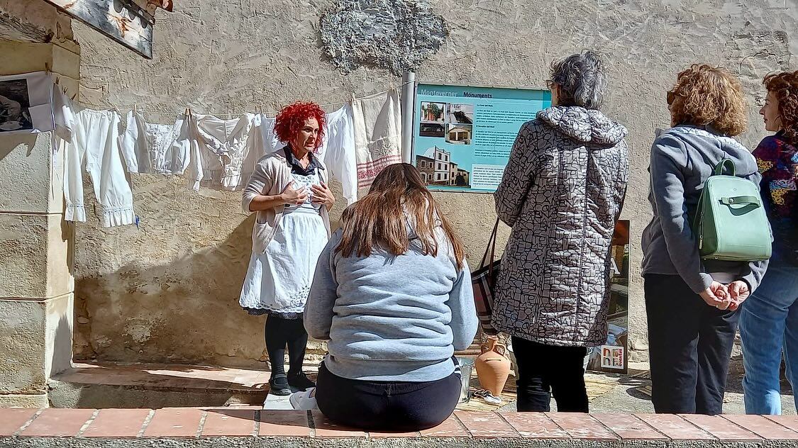 Un instant de la ruta de Montaverner.