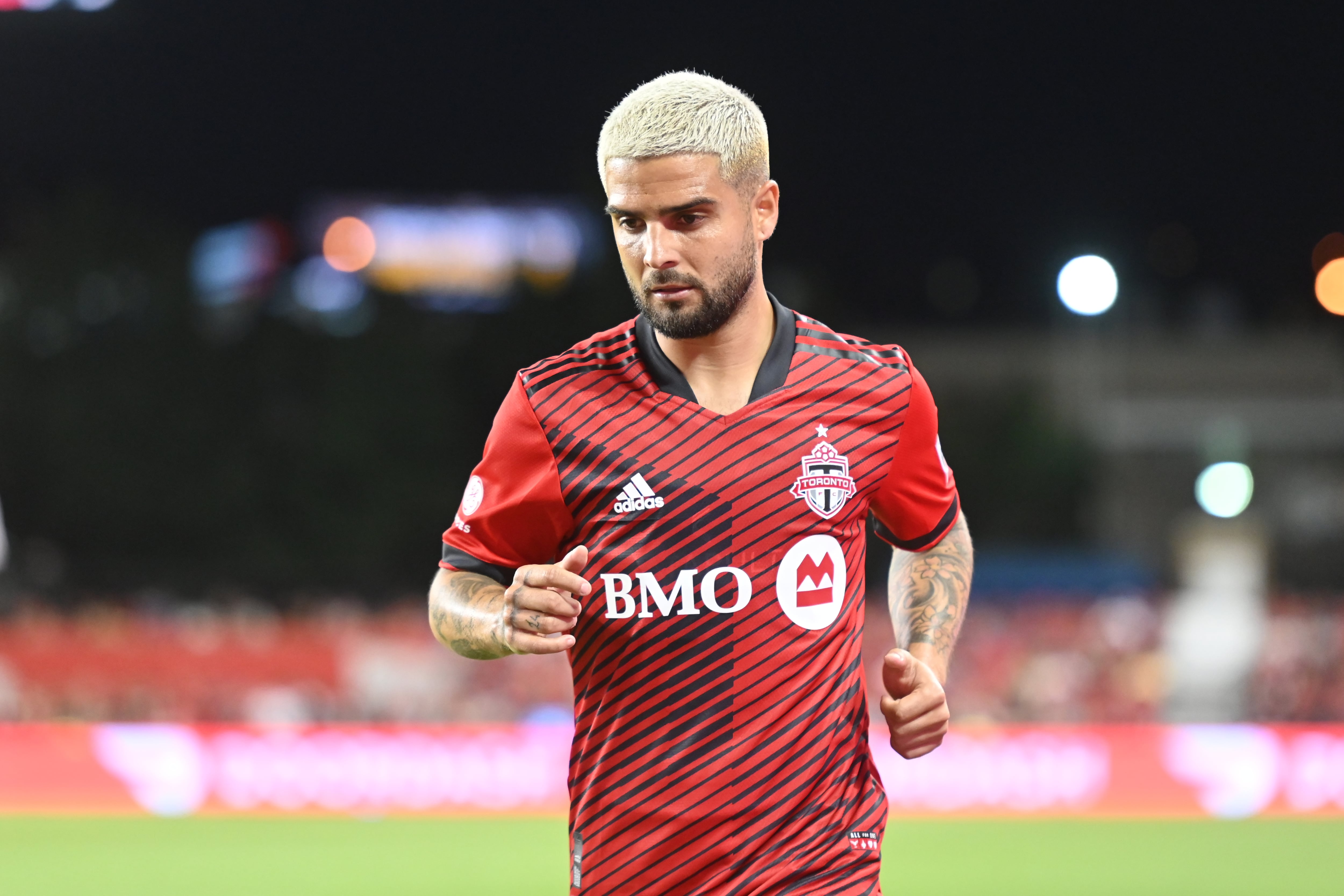 Lorenzo Insigne, en un partido del Toronto en la MLS