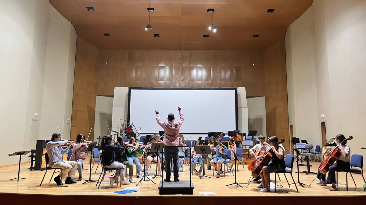 Hablamos con Sergio Fuentes, director de la Camerata Juvenil Madrid Sur