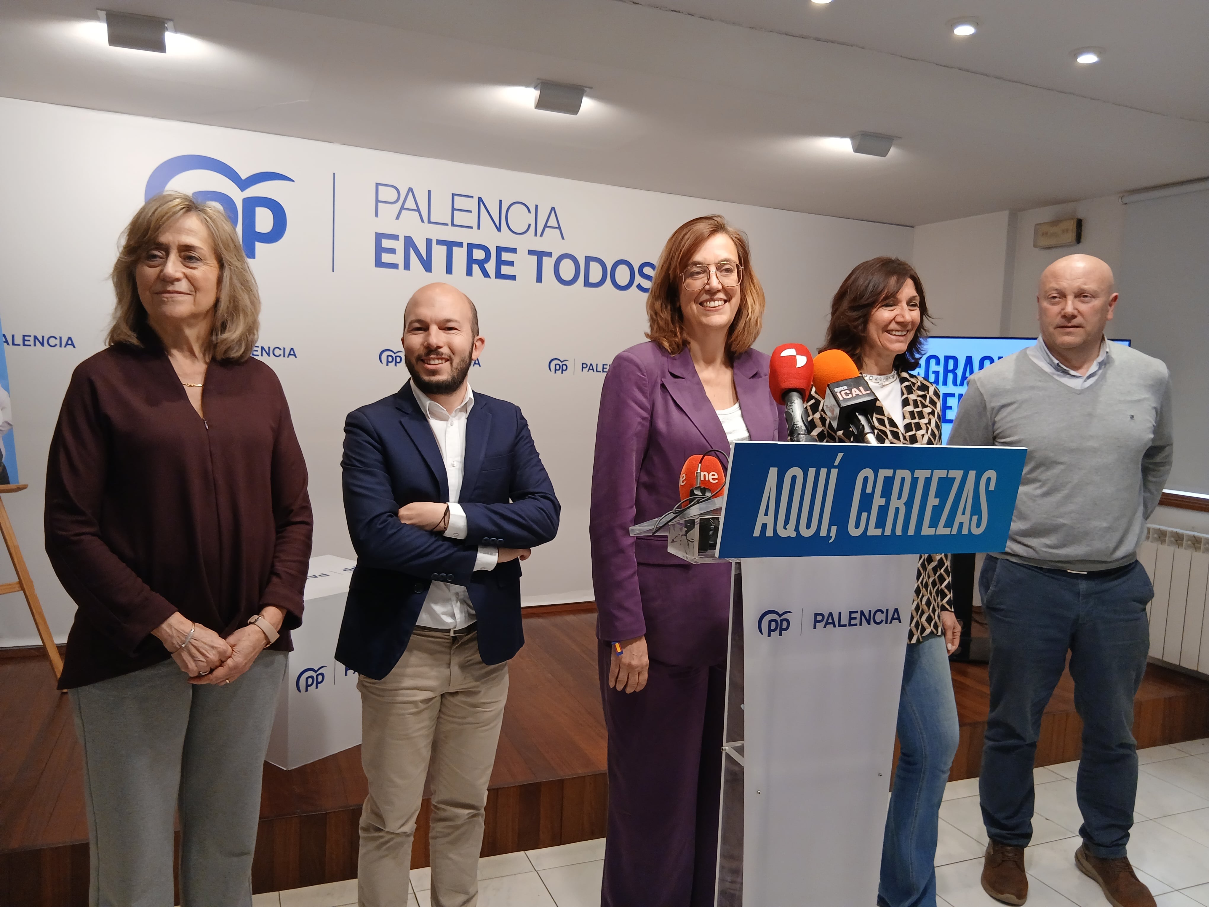 El PP de Palencia ha vuelto a valorar los resultados electorales del 15M