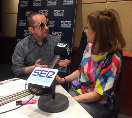 Fausto Fernández i Rosa Badia.