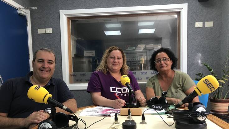 CCOO, UGT e Intersindical debate sobre el papel de los sindicatos en Lanzarote