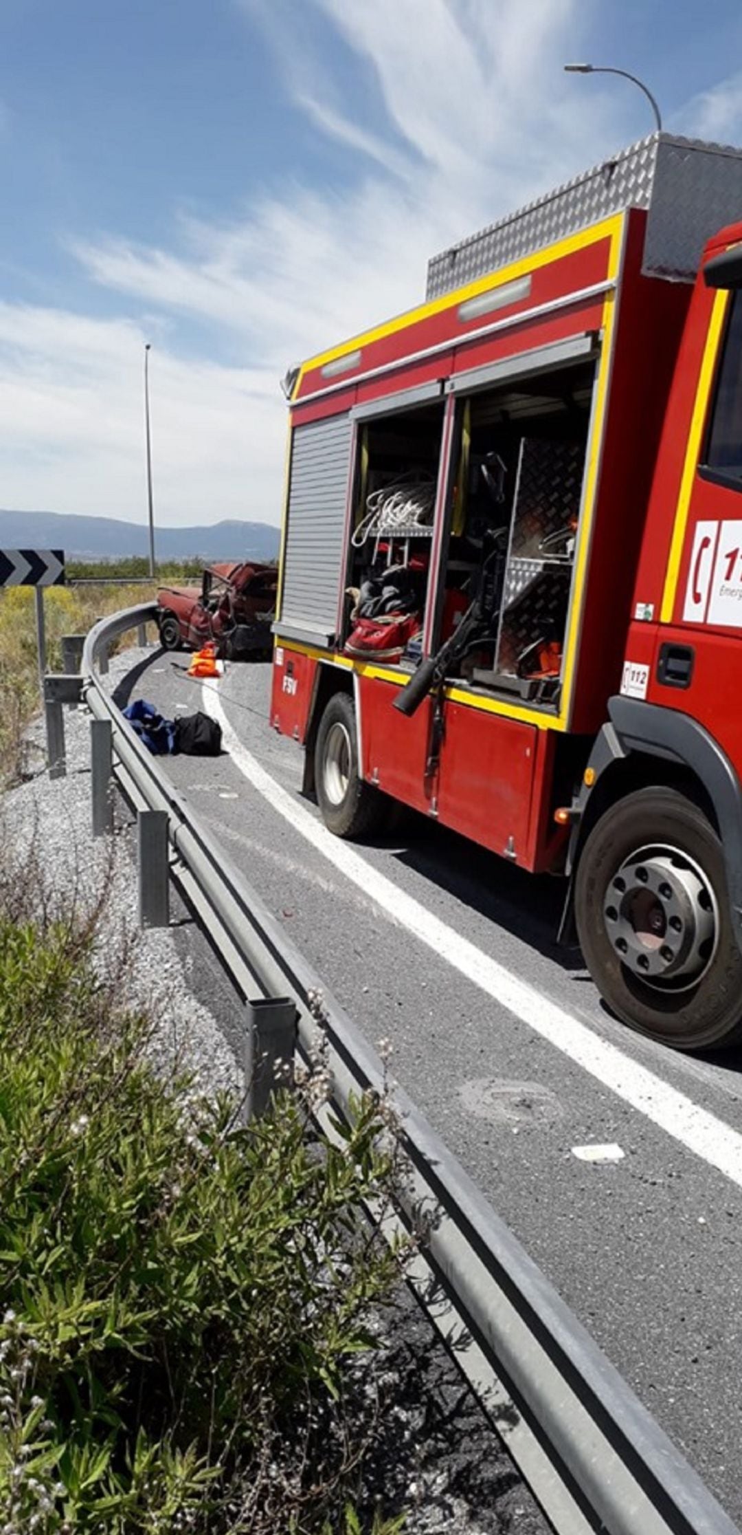 Accidente mortal en la A92N