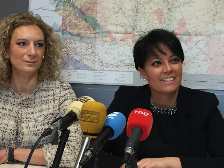 Rosa Luna y Ruth Santín