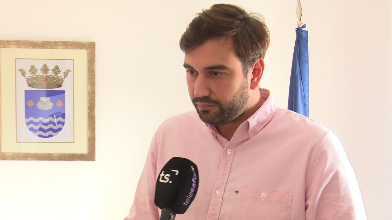 El alcalde de Beniflà, Borja Gironés