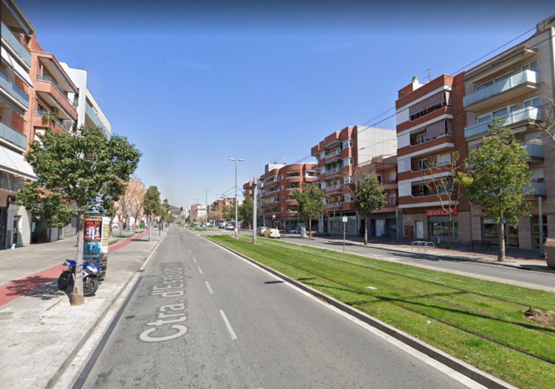 Una de las calles principales de Cornellà