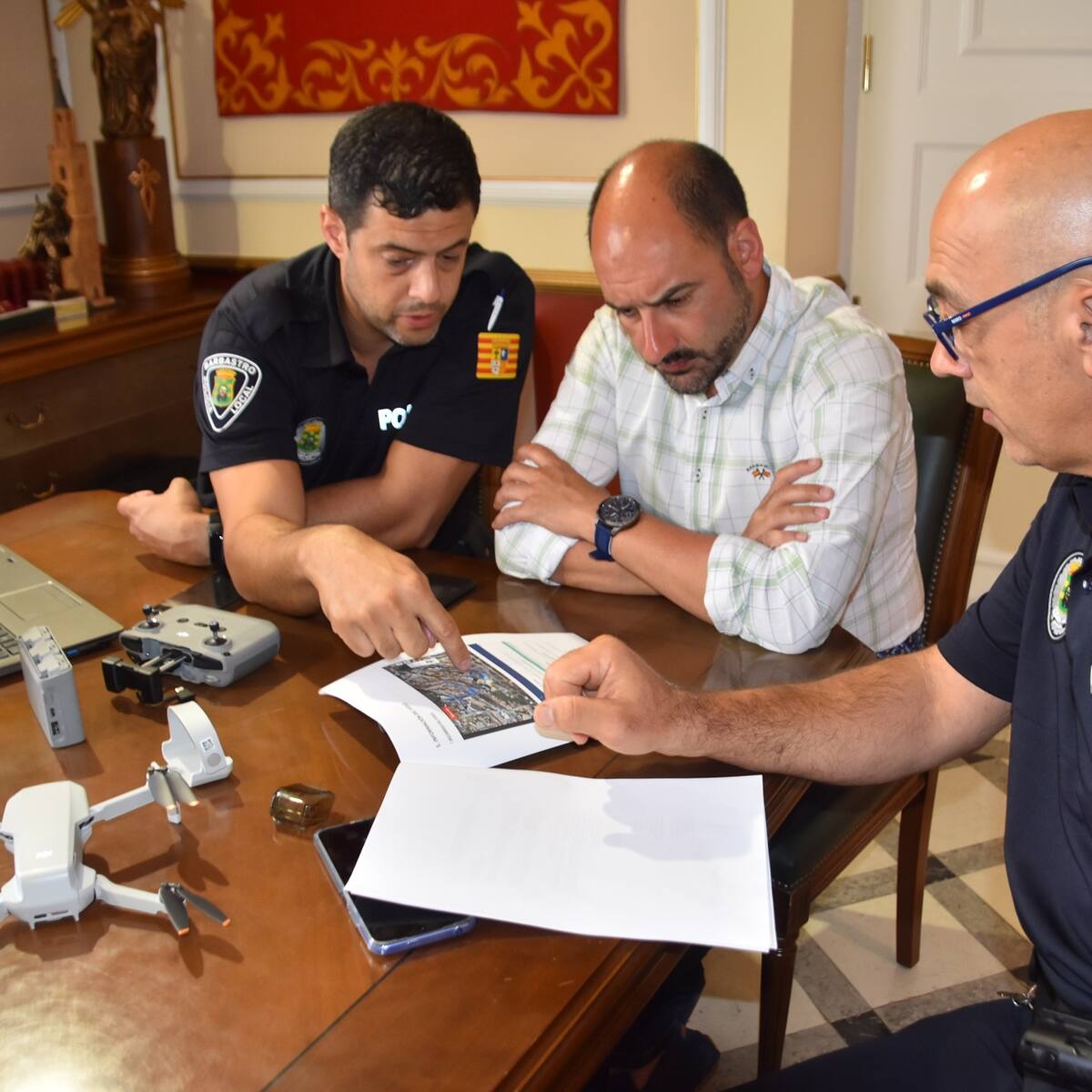 Barbastro crea una unidad de drones en la Policía Local